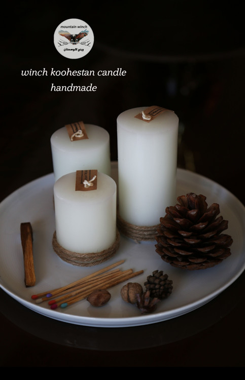 ست ۳عددی شمع استوانه ساده اقتصادی